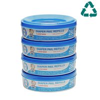 Diaper Refill Bags Compatible with Diaper Genie Pails 1120 Count (Pack of 4)