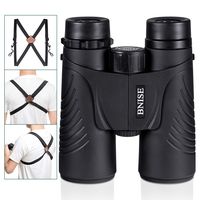 BNISE 10x42 Binoculars for Adults, Compact with Harness Strap, High-Definition Large Eyepiece and Objective, Pure Optical Lenses, Suitable for Bird Watching, Concerts and Outdoor Tourism