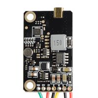 Wolfwhoop Q3-Pro-Micro 5.8GHz 0.01/25/200/600mW Switchable FPV Video Transmitter with Solder Pads Support 5V/12V Output for Camera and Smart Audio