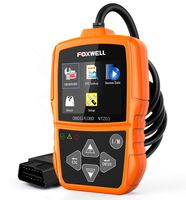 FOXWELL NT201 Auto OBD2 Scanner Check Car Engine Light Code Reader OBD II Diagnostic Scan Tool Emission Analyzer(New Version)