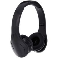 AmazonBasics Volume Limited Wired Over-Ear Headphones for Kids with Two Ports for Sharing, Black