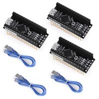 ELEGOO Upgraded Nano V3.0 Plus for Arduino Projects, Nano Board HT42B534-1 /ATmega328P with USB Cable, Compatible with Nano V3.0 x 3 with Cable(Arduino-Compatible)