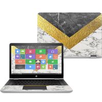 Mightyskins Skin Compatible with Hp Pavilion X360 14" (2017) - Modern Marble | Protective, Durable, and Unique Vinyl Decal Wrap Cover | Easy to Apply, Remove, and Change Styles | Made in The USA
