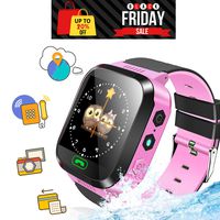 Benobby 2019 New Kids Smartwatches, for Boys and Girls from 3-12 Years Old, Daily Use Waterproof/GPS+LBS Positioning/Two-Way Communication/SOS Warning/Math Games/Alarm, Best Gift for Kids(Pink)...