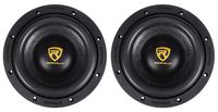 (2) Rockville W8K9D2 8" 2000 Watt Car Stereo Subwoofers Dual 2-Ohm CEA Subs