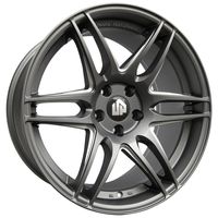 19" UP620 Staggered Wheels Set fits BMW in Matte GunMetal Milled Spokes 19x8.5 and 19x9.5 UP Wheels Rims 5x120 +35 +33 by Ultimate Performance Wheels