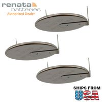 3X Renata CR2016FH-MFR 3V Lithium Coin Battery 2-PIN HORZ for PC CMOS CHECKSUM Failure Battery State Low, System Options NOT Set, TIME Date NOT Set Display Type Mismatch, Memory Size Mismatch