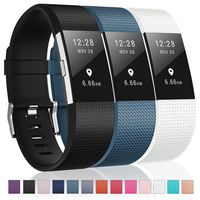 Humenn Bands Compatible with Fitbit Charge 2, 3 Pack Classic & Special Edition Replacement Bands for Fitbit Charge 2, Women Men