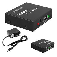 INSTEN HDMI Amplifier 1 X2 Female Splitter, Version 3 for Nintendo Switch, Sony Playstation 4 / PS4 Slim / PS4 Pro, Microsoft Xbox One/Xbox One S