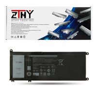 ZTHY 33YDH Laptop Battery for Dell Inspiron 15 7577 17 7000 7773 7778 7786 7779 2in1 G3 15 3579 G3 17 3779 G5 15 5587 G7 15 7588 Latitude 13 3380 14 3490 15 3590 3580 PVHT1 56Wh 4-Cell 15.2V 3500mAh