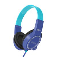 MEE audio KidJamz 3 Child Safe Headphones for Kids with Volume-Limiting Technology (Blue)