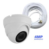 Samsung Compatible 4MP Dome Security Camera f/SDH-C85100BF, SDH-B84040BF, w/Cable