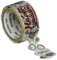 Roundtop Designer's Washi Masking Tape 20mm x 5m, Tips Character Series, Wedding (RT-MK-006)