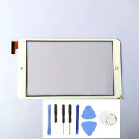 White EUTOPING R New Touch Screen Panel digitizer Replacement 8 inch FPCA-80A22-V01 for 8" IRULU eXpro x1s X18 with SlyPry Opening Tool kit