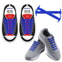HOMAR No Tie Shoelaces for Kids and Adults - Best in Sports Fan Shoelaces - Stretch Silicone Elastic No Tie Shoe Laces with Multicolor for Sneaker Boots Board Shoes and Casual Shoes