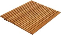 Lipper International 1889 Bamboo Wood Slatted Laptop Stand