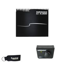 AudioControl LC-4.800 High-Power 4 Channel DSP Matrix Amplifier with Accubass & ACR-1 Dash Remote