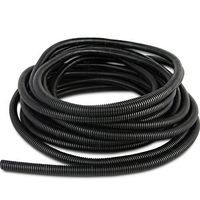 ESUPPORT 1/2 Inch 20 Feet Split Loom Wire Flexible Tubing Conduit Hose