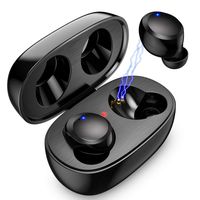 Wireless Earbuds Bluetooth Earbuds Bluetooth Earphones Wireless Headphones CMIOUEO Touch Control IPX6 Waterproof with Charging Case in-Ear Built-in Mic Headset Premium Deep Bass for Sport Gym Workout