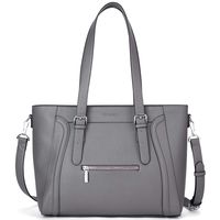 WESTBRONCO Laptop Bag for Women Briefcase Faux Leather 15.6 Inch Shoulder Bag Large Work Tote Bag