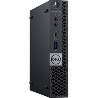 Dell OptiPlex 7060 Micro Form Factor Desktop Computer, Intel Core i7-8700T, 16GB DDR4-2666 (2x8GB), 512GB NVMe Solid State Drive, Windows 10 Pro, with Dell 3-Year NBD Warranty