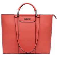Laptop Bag for Women,15.6 Inch Laptop Bag with Chic Dual Metal Top-handle,Business School Work Briefcase Two Carry Ways