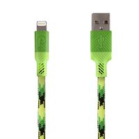 Paracable Paraflex Lightning Cable (3ft), MFi Certified for Perfect Compatibility with iPhone Xs Max/XS/XR/X / 8 Plus / 8/7 Plus / 7/6 Plus / 6 / 5S / 5 and More (Gecko)