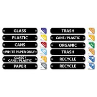 RCP1792975 - Rubbermaid Recycle Label Kit