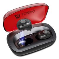 Bluetooth Earbuds for Running, ACADGQ Bluetooth Sport Headsets with 3000mAh Wireless Charging Case Waterproof Rechargeable Bluetooth Earphones 5.0 for Christmas