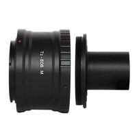Eyeskey T Ring for Canon EOS M EF-M Mirrorless Camera Adapter + 23.2mm Microscope Mount