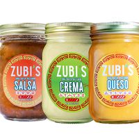 ZUBI'S Variety Pack (Salsa, Crema Queso) 16 oz. (3)