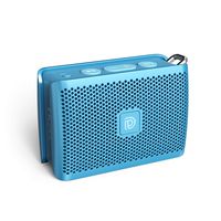 DOSS Genie Portable Bluetooth Speaker with Clean Sound, 33ft Bluetooth Range, Built-in Mic, Ultra-Portable Design, Wireless Speaker Compatible for Home, Outdoors, Travel - Blue