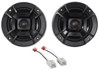 5.25"" Polk Audio Rear Speaker Replacement Kit for 2006-2009 Dodge Ram 2500/3500