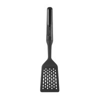Farberware 5211447 Professional Heat Resistant Nylon Slotted Turner - Safe for Non-Stick Cookware, Black