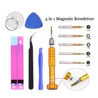 LIKEGOR Cell Phone Repair Tool Kits for iPhone XR/XS/XS Max/X,iPhone 8/8Plus/7/7Plus/6/6Plus/6S/5/5C/5S/4/4S/ Mini,iPod,iPad-10 Pcs