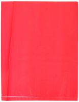 Bauxko 8" x 10" Flat Poly Bags, Red, Case of 1000 (xPB465R-Case)