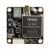 Wolfwhoop Q3-S 5.8GHz 0.01/25/200/500/800mW 37CH Switchable FPV Video Transmitter with MMCX to SMA Female and Integrated FC Uart Support VTX Settings in Betaflight OSD