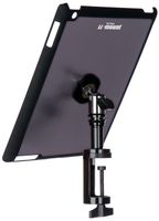 On-Stage TCM9163 Quick Release Table Tablet Mount with Snap-On Cover for iPad 2/3/4, Gun Metal