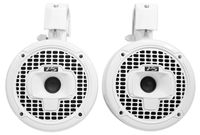 Power Sports Sport6-W Marine Wakeboard Tower Speakers, White