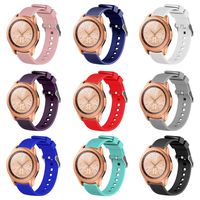 QINICHEN Compatible for Samsung Galaxy Watch (42mm 46mm) Bands, 20mm 22mm Silicone Strap Sports Replacement Wristband for Galaxy Watch 42mm 46mm,Women Man (9 Pack for Galaxy Watch (42MM))