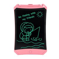 LCD Writing Tablet 8.5 Inch HUIXIANG Digital Drawing Board Electronic Doodle Pad with Lock, Gift for Kids Birthday Present for Friends Office School and Speech Difficulties Take Notes Memo, Pink