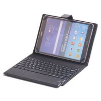 Galaxy Tab A 9.7 Cover, Galaxy Tab A 9.7 Keyboard Case, Universal 9 Inch -10.1 Inch Leather Case with TouchPad Bluetooth Keyboard, TrackPad Keyboard Case for Samsung Galaxy Tab A 9.7 T550/P550 (Black)