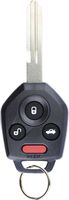 Discount Keyless Remote Control Replacement Uncut Car Key Fob Compatible with Subaru Forester CWTWBU811 4D 82