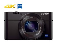 Sony RX100 IV 20.1 MP Premium Compact Digital Camera w/1-inch Sensor, 4K Movies 40x Super Slow Motion HD DSCRX100M4/B (Renewed)