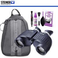 Steiner 7x50 Commander Binoculars with Padded Backpack and Cleaning Kit