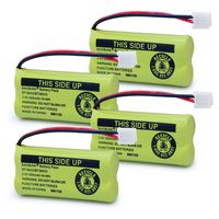 BAOBIAN BT18433 BT28433 Phone Battery for BT184342 BT284342 BT1011 BT-1011 AT&T Vtech CL80109 CS6209 TL90078 BT-8300 BATT-6010 Uniden CS6219 CS6229 BT-1018 BT-1022 (4Pack)