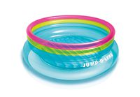 Intex Jump-O-Lene Inflatable Bouncer, 80" x 27", for Ages 3-6, Colors May Vary