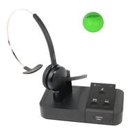 Jabra Pro 9450 Wireless Headset Bundle with Renewed Headsets Stress Ball (Renewed)
