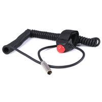 Rugged Radios PTT-VM Push to Talk Coil Cord Cable for Car Harnesses