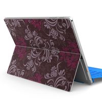 igsticker Ultra Thin Premium Protective Back Stickers Skins Universal Tablet Decal Cover for Microsoft Surface Pro 4/ Pro 2017/ Pro 6(2018 Released) 000382 Damask　Vintage　Reef
